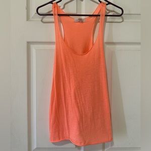 Peach colored forever 21 tank top.